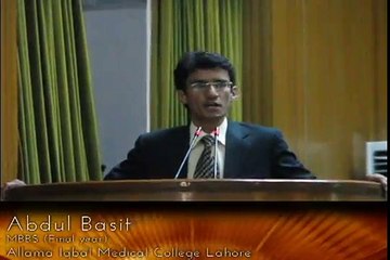umeed-e-sehar ki bat karo..urdu speech by ABDUL BASIT AIMC 2012