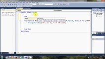 Visual Basic .NET Tutorial 2 - Variable Declaration in Visual Basic