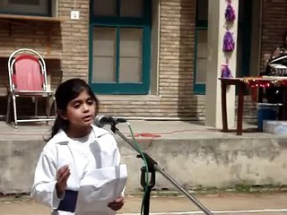 The best urdu speech by Maniha Zehra on iqbals message for kids