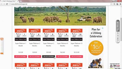 Dish Tv Recharge