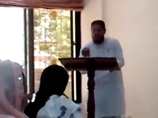The bast urdu speech in NUML university