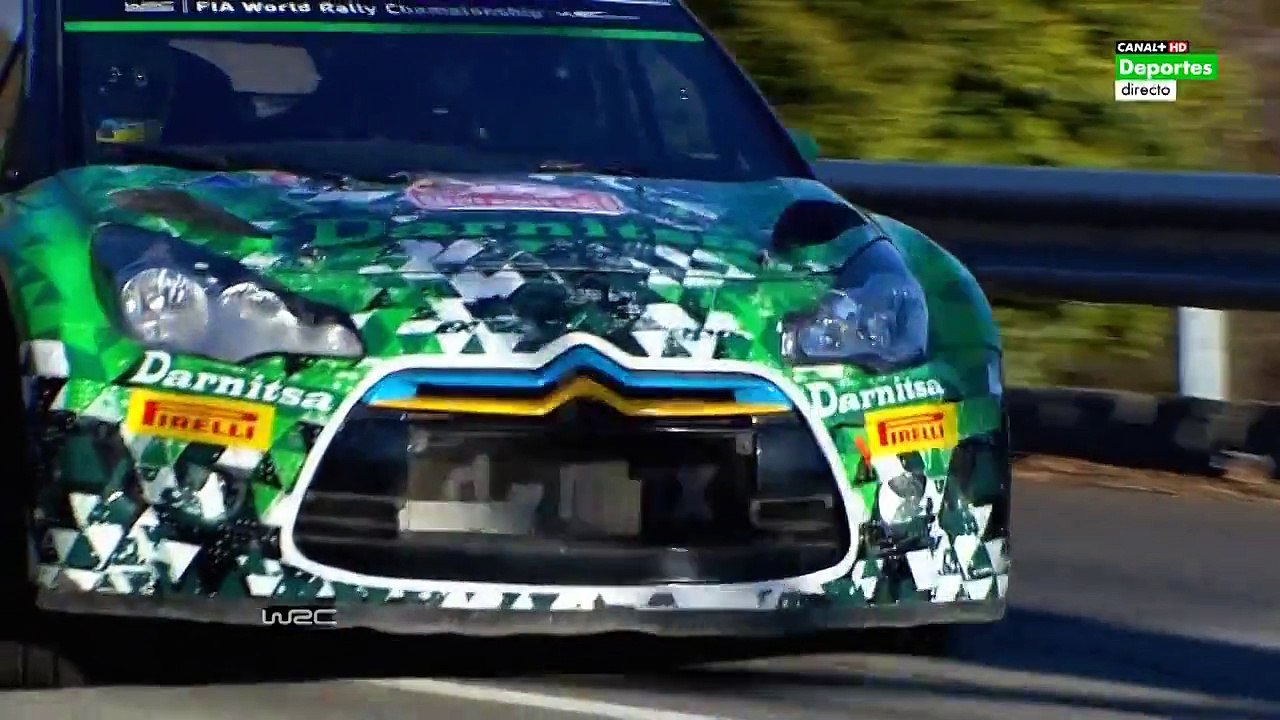 rally Montecarlo 2015 emision en directo tramo 13 Col St.Jean - St. Laurent