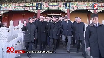 Manuel Valls en Chine : " la France est ouverte aux entreprises chinoises"