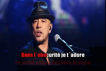 KARAOKE PASCAL OBISPO - Tu vas me manquer