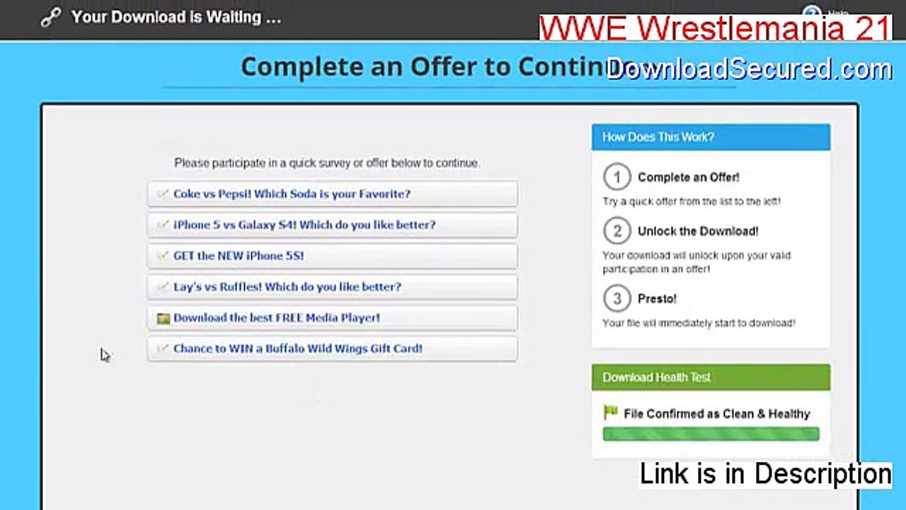 WWE Wrestlemania 21: Prima Official eGuide Download - Instant Download (2015)