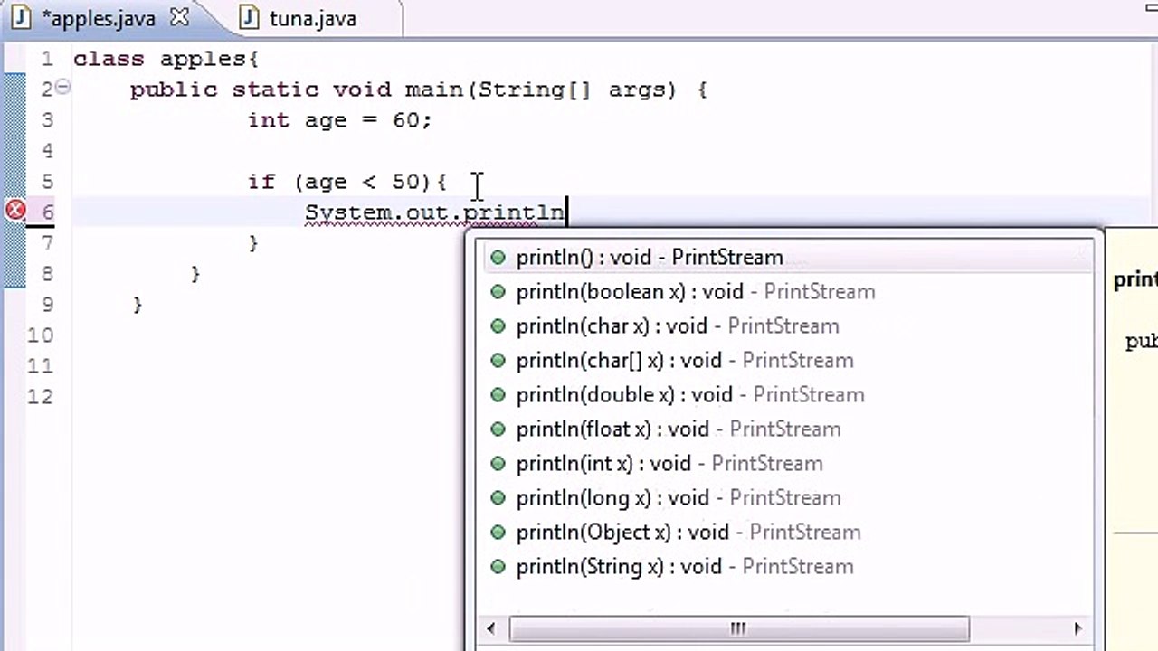 Java Programming Tutorial - 18 - Nested if Statements