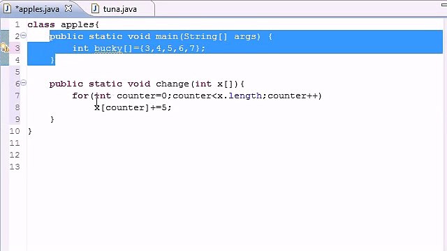 Java Programming Tutorial - 32 - Arrays in Methods