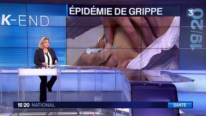 Violente épidémie de grippe en France