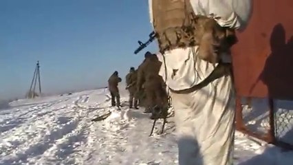 Guerre Ukraine, combat d'infanterie