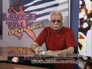 Moin Akhtar as a Pakistani Behari and a Guest Behari from  India Loose Talk 1 of 2 Anwar Maqsood