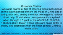 AS Vision AS-T10-1LED(B)-5PK Wedge Concave Head LED Side Marker Lights Bulbs DC 12V for Car, Pack of 10 (Blue) Review