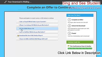 Sing and See Student Keygen (Legit Download 2015)