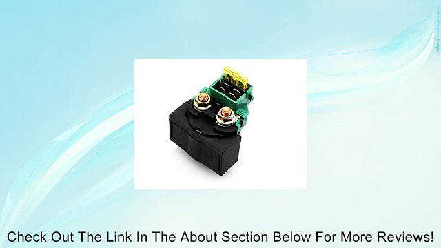 1PC Starter & Solenoid Relay Fit For Kawasaki KSV700 (KFX 700) 2004 Review