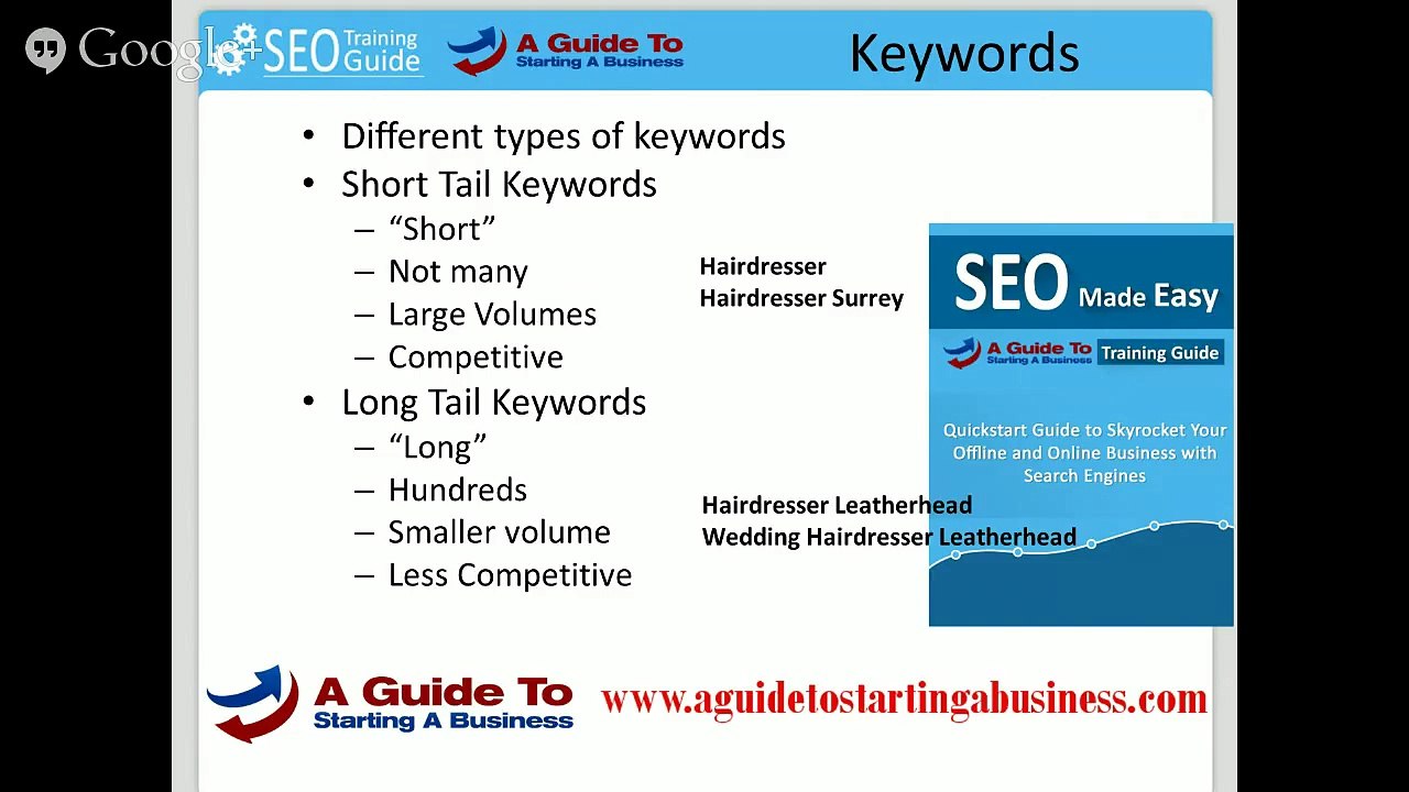 Search Engine Keywords Selection