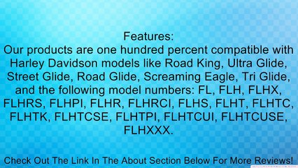 Body Parts USA - Harley 2014 Model Saddlebag Speaker Lids Harley Touring Stretched / Exten_�ded 6.5" With Speakers Review