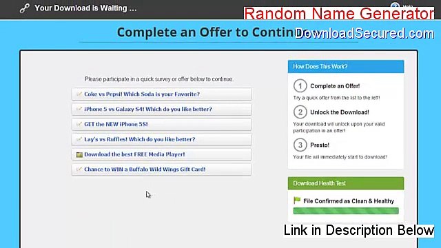 Random Name Generator Key Gen - Free of Risk Download 2015