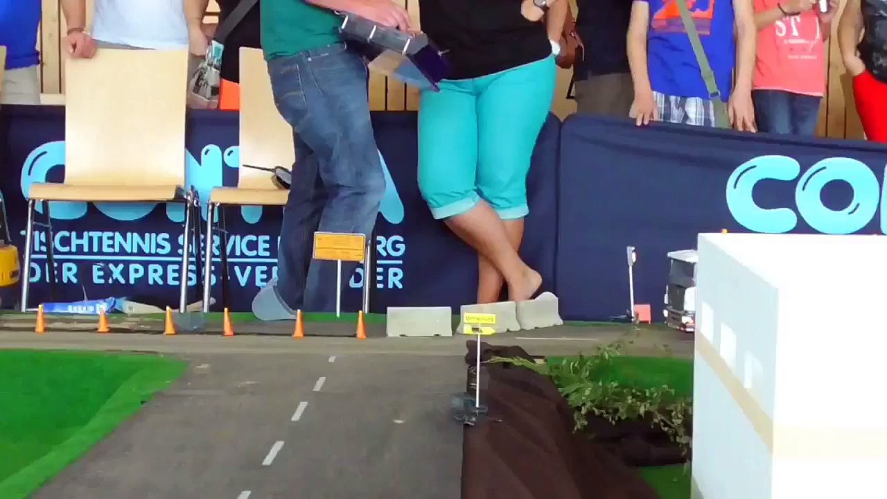 SCANIA ROAD CLEANER ZEBRA aalen 2014