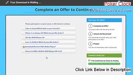 Poker Clock Full Download - Download Now 2015