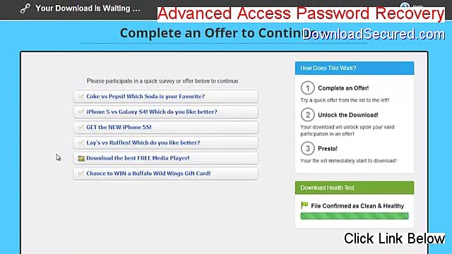Advanced Access Password Recovery Keygen (Risk Free Download)