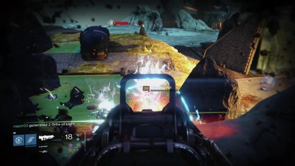 Destiny PS4 [Oversoul Edict, Gjallarhorn] Coop Part 748 (Scourge of Winter, Venus) Daily Heroic Story [With Commentary]