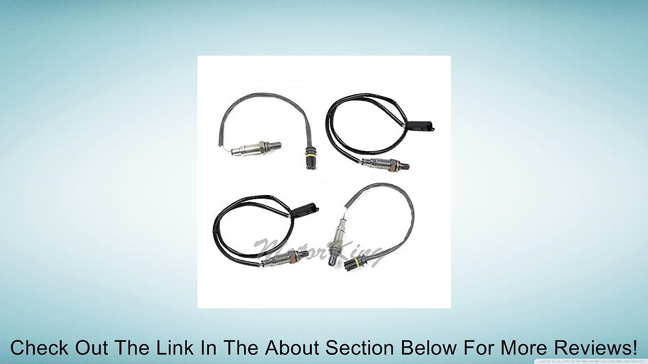 Oxygen Sensor 4PCS Upstream & Downstream For BMW 323i 325i 528i 530i X3 X5 Z3 Z4 Review