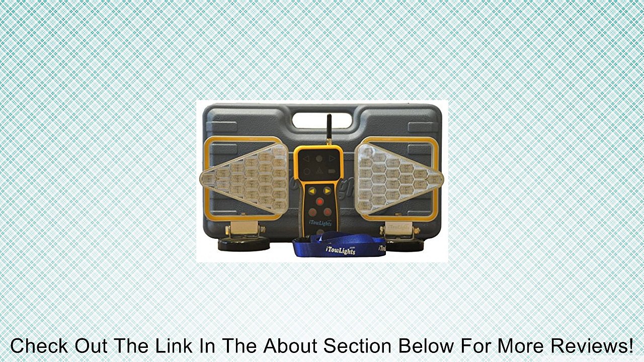 iTowLights - Level III LED Magnetic Wireless Tow Lights with Handheld Remote - Standard Package Review