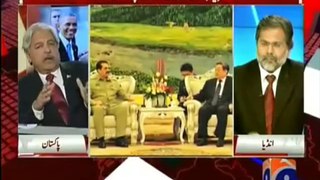 Masood Sharif Khan Khattak in Capital Talk on Geo with Hamid Mir (27 Jan, 2015) Part 1