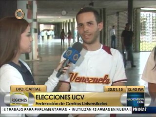 Destacan participación estudiantil en elecciones de la FCU-UCV