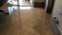 Marble floor restoration & polishing Pinecrest