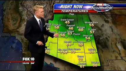 Weather map goes crazy live on the air (HD)