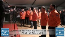 AGDE - 2015 - CEREMONIE des VOEUX au Personnel de la SECURITE AGDE