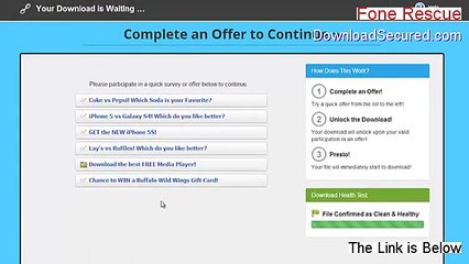 Fone Rescue Keygen (Free of Risk Download 2015)