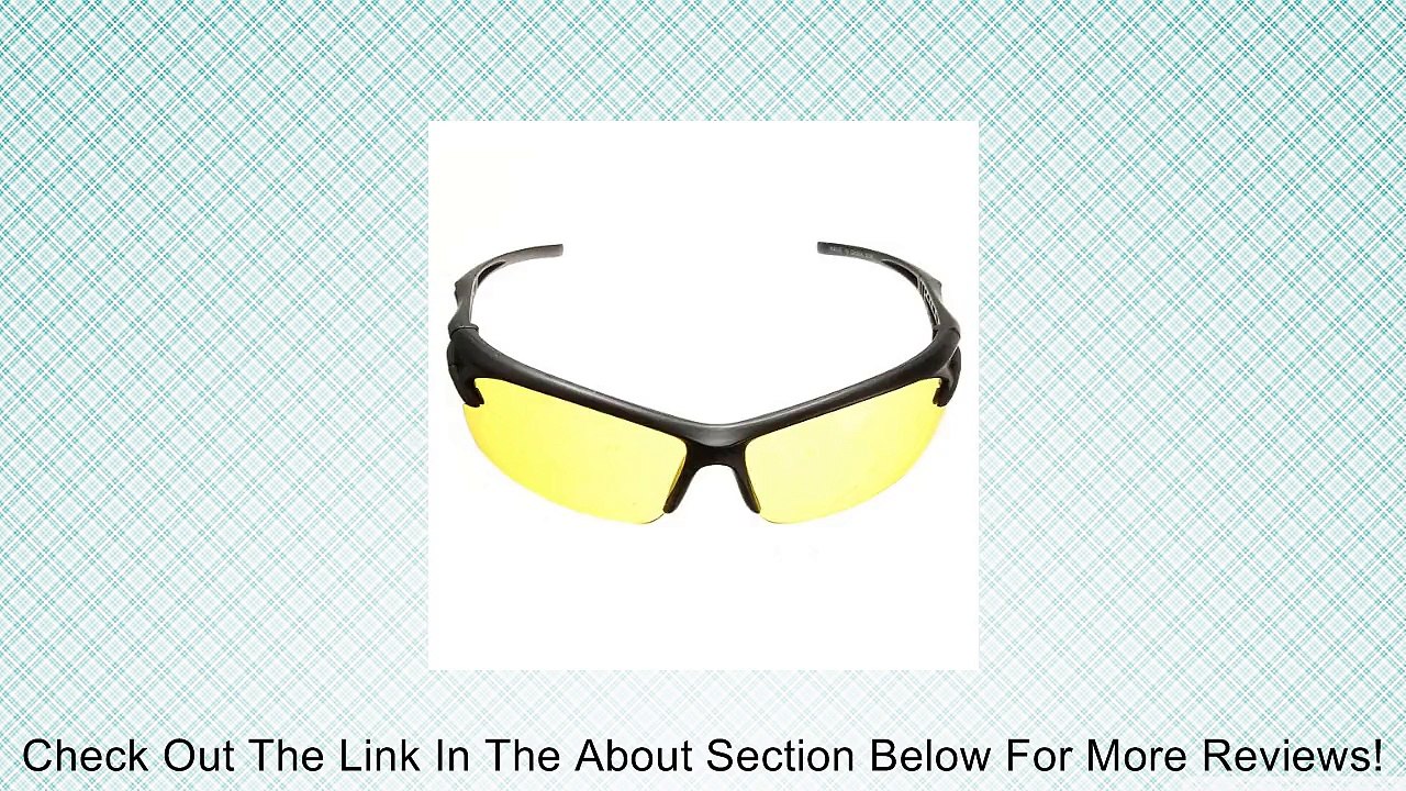 SAMATI Night Vision UV 400 Driving Riding Glasses Sunglasses Yellow Lens Review
