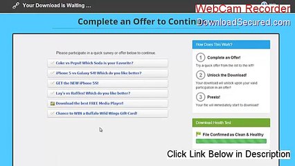 WebCam Recorder Free Download (Legit Download 2015)
