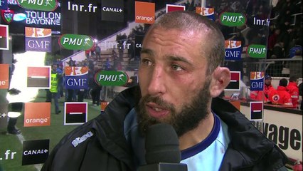 TOP14 - Toulon-Bayonne: Interview David Roumieu (BAY) - J17 - Saison 2014/2015
