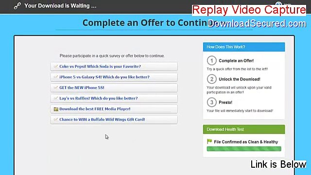 Replay Video Capture Full - Free of Risk Download (2015)