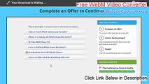 Free WebM Video Converter Cracked [Risk Free Download]