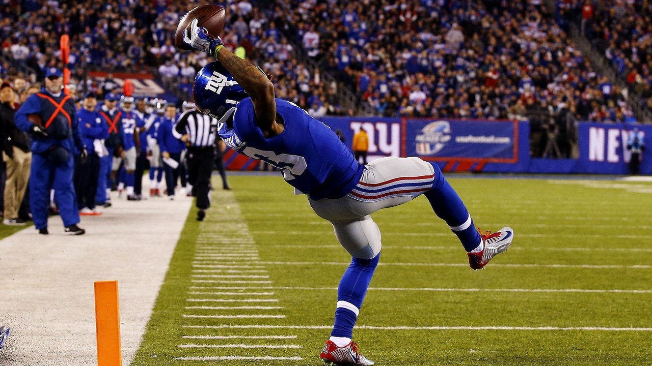 Odell Beckham Jr. Makes 33 1-Handed Catches in 1 Minute, Sets World Record