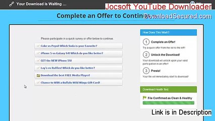 Jocsoft YouTube Downloader Full - Download Here [2015]