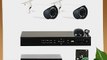 GW Security 4 Channel 1080P PoE NVR HD IP Security Camera System with 2 Indoor/ Outdoor 2.8-12mm