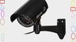 Etekcity? 5 Pack Security Outdoor FakeDummy Surveillance Camera with BlinkingFlashing Light(10xAA