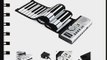 Generic Electronic Keyboard Piano Flexible 61 Keys Roll Up Soft New Color Silver