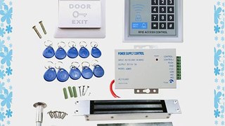 IMAGE? Full set RFID Door Access Control system Kit With 280kg 620LBs Mortise Mount Electric
