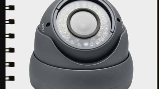 Vandalproof 700TVL Sony CCD 2.8-12mm Varifocal Lens 36pcs infrared LEDs Night Vision Dome Camera