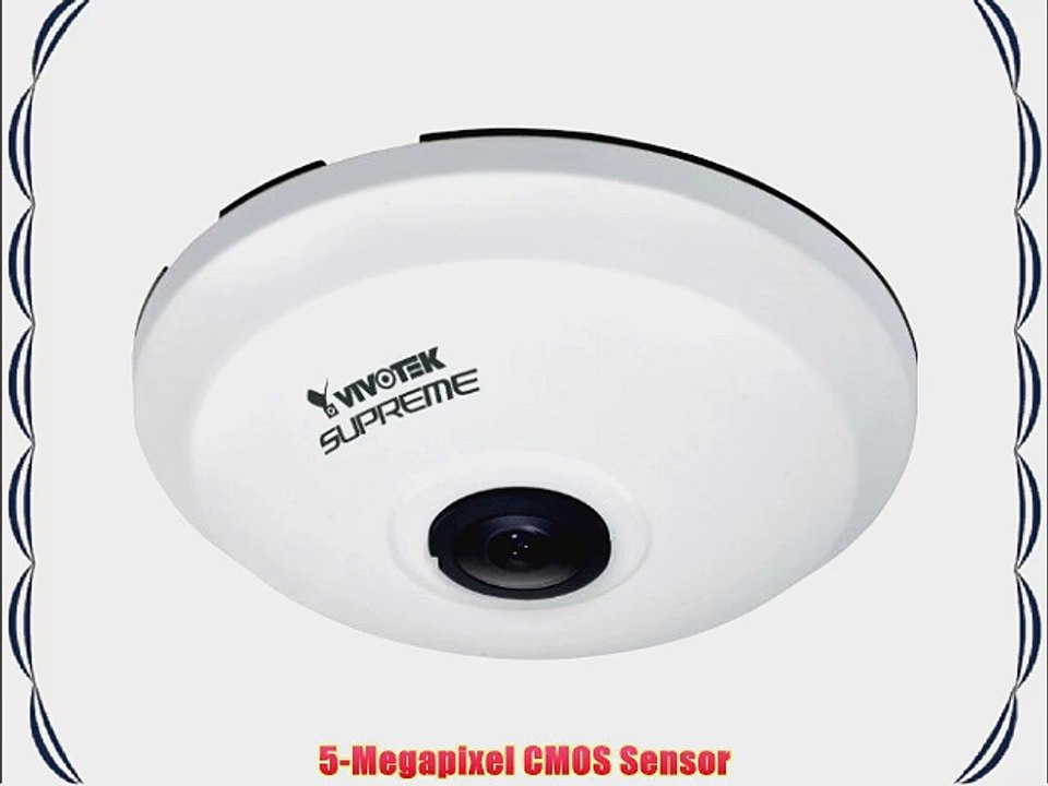 Vivotek FE8174V 5MP 360? Surround View IP66 Vandal-proof Pixel Calculator Local Dewarp Fisheye