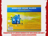 SecurityMan AirAlarmII Wireless Smart Home Alarm System Kit with Doorbell (White)