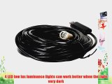(15m) 45ft USB Cable Waterproof Drain Pipe Pipeline Plumb Inspection Snake LED Video Color