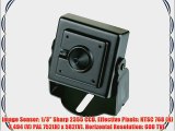 R-Tech 1/3 Sony Super HAD CCD 600 TVL 3.7mm Pinhole Lens Covert hidden Security CCTV Camera