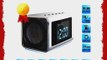 TOP Secret Spy Camera Mini Clock Radio Hidden DVR- Continuous power or battery