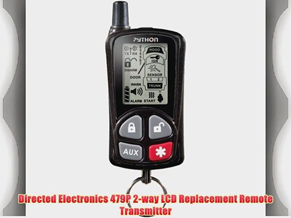 Directed Electronics 479P 2-way LCD Replacement Remote Transmitter